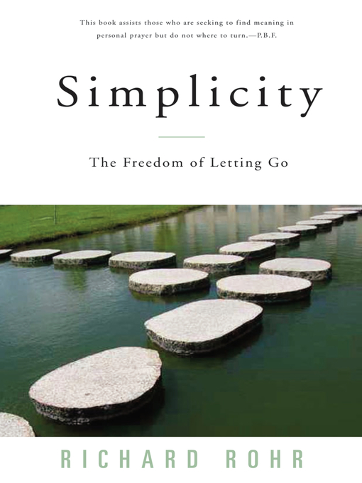 Title details for Simplicity by Richard Rohr - Wait list